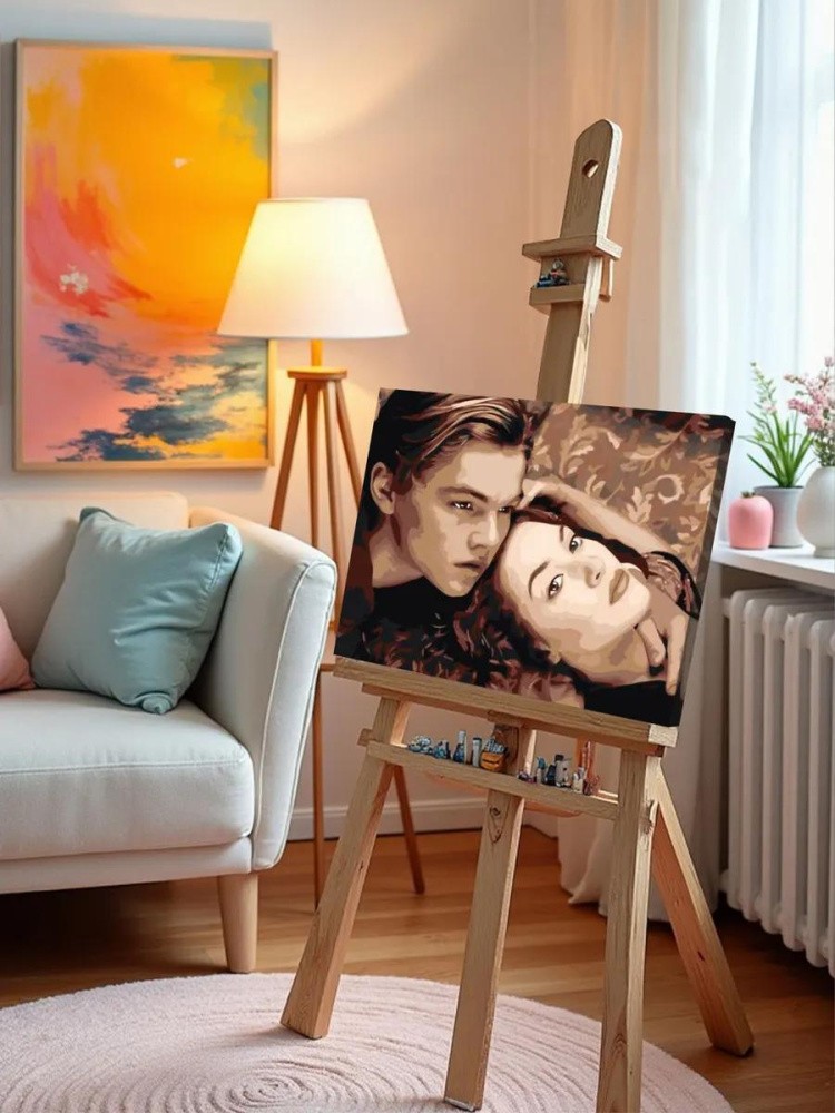 Картина по номерам «Титаник: Джек и Роза 4» — картинка 9