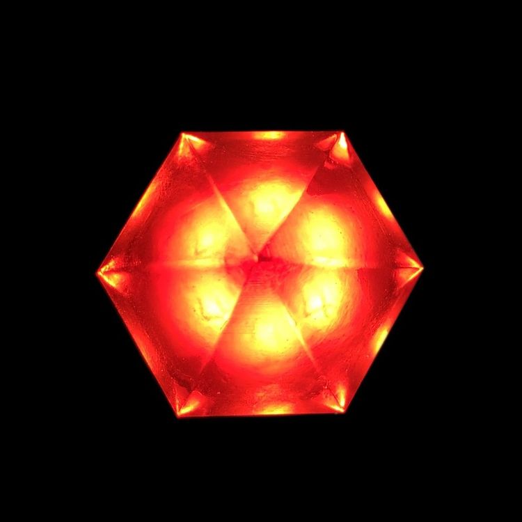 Прозрачный тонер для эпоксидной смолы теплый красный, 10мл — картинка 6