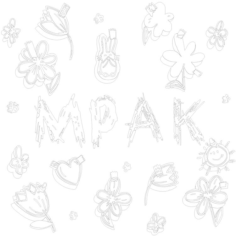 Картина по номерам «Рэпер ЛСП LSP и DenDerty: Мрак» — картинка 3