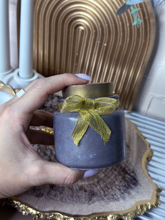 Силиконовый молд - Контейнер/банка для свечей, h 8 см, 1 шт. — картинка 2