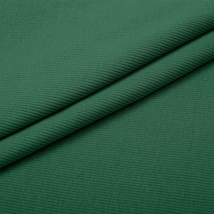 Ткань трикотаж Кашкорсе с лайкрой, 3 м x 120 см, 220 г/м², цвет: малахит, TBY — картинка 3