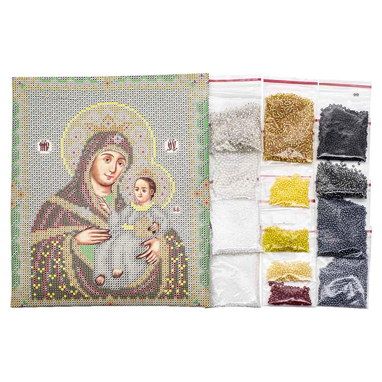 Набор вышивки бисером «Вифлеемская Богородица» — картинка 3