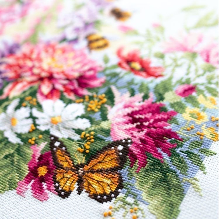 Набор для вышивания «Звонкие малиновки» — картинка 6