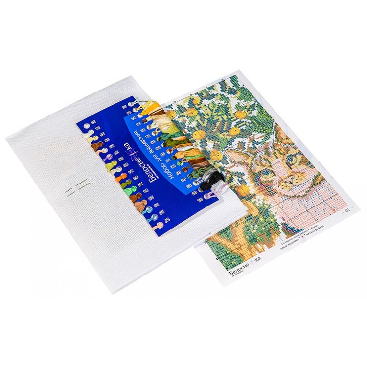 Набор для вышивания «Полосатый Котофей» — картинка 2