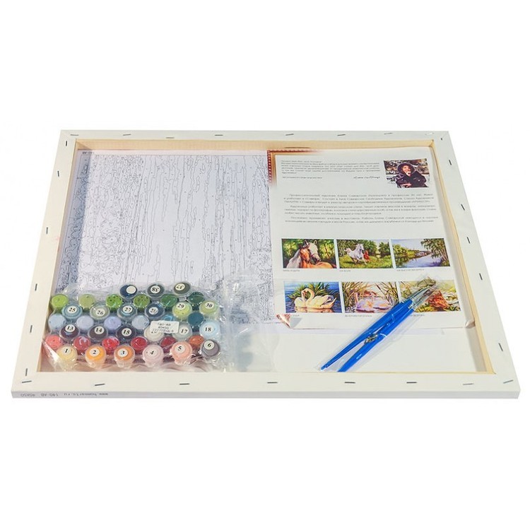 Картина по номерам «Храм над Самарой» Елены Самарской — картинка 3