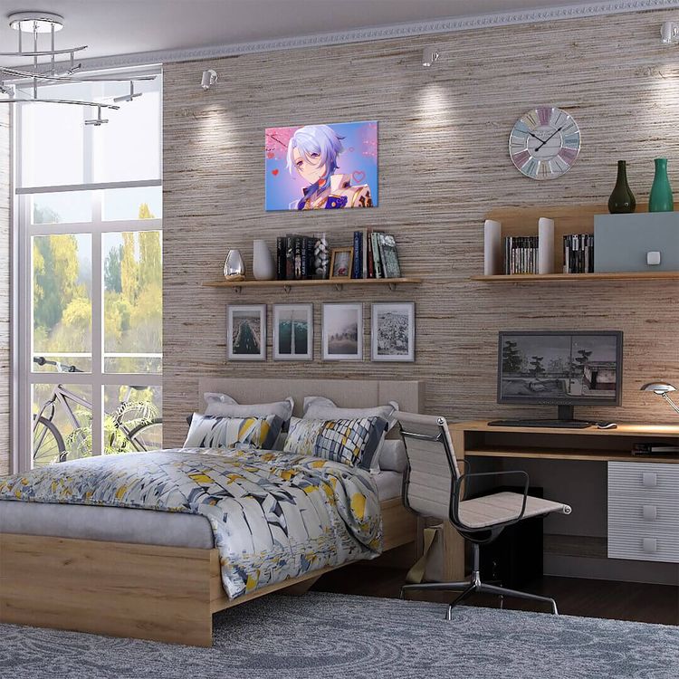 Картина по номерам «Геншин. Аято» — картинка 4