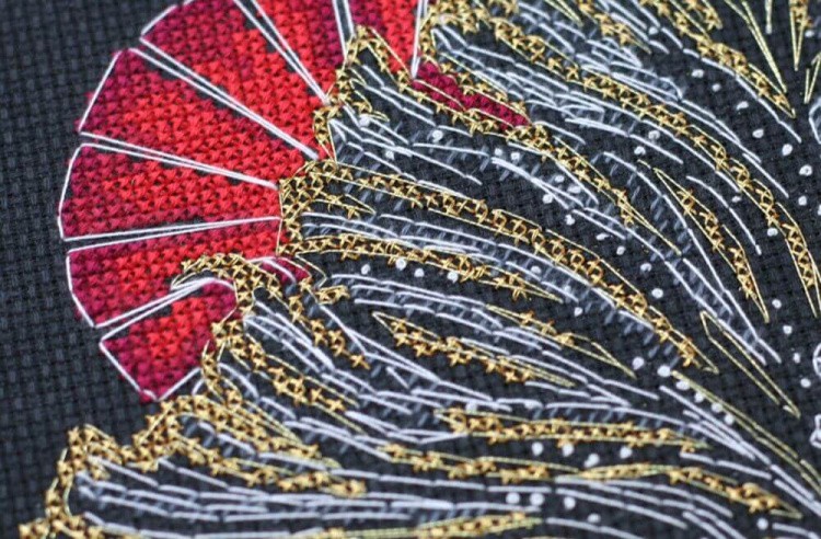 Набор для вышивания «Черная оранда» — картинка 3