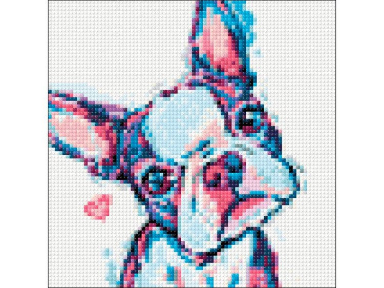 Алмазная вышивка «Пес-стиляга» — картинка 2