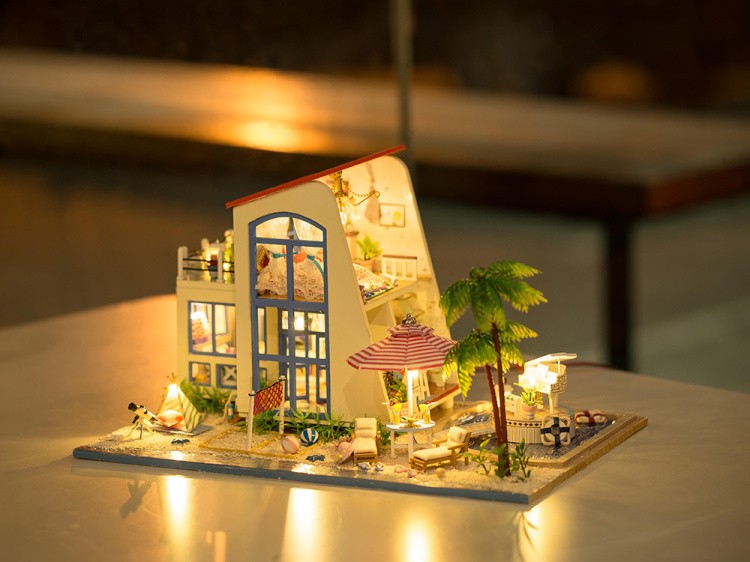 Набор для создания миниатюры (румбокс) «Лазурный берег» — картинка 3