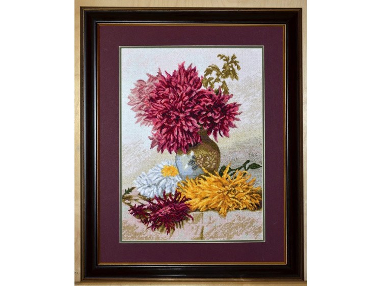Набор для вышивания «Хризантемы» — картинка 2
