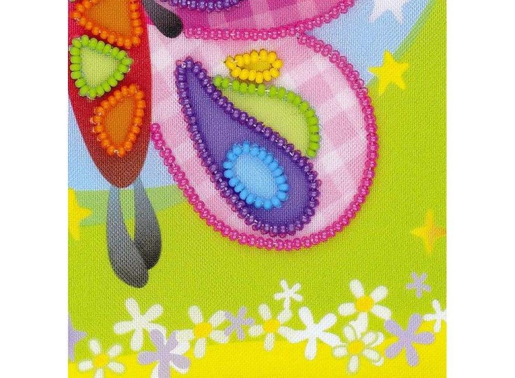 Набор вышивки бисером «Сказочная бабочка» — картинка 4