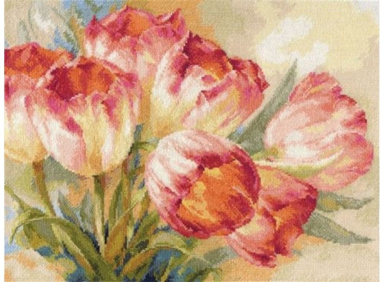 Набор для вышивания «Тюльпаны»