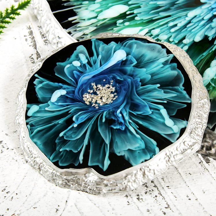 Силиконовый молд - Подстаканники с живым краем, 4 шт. — картинка 10