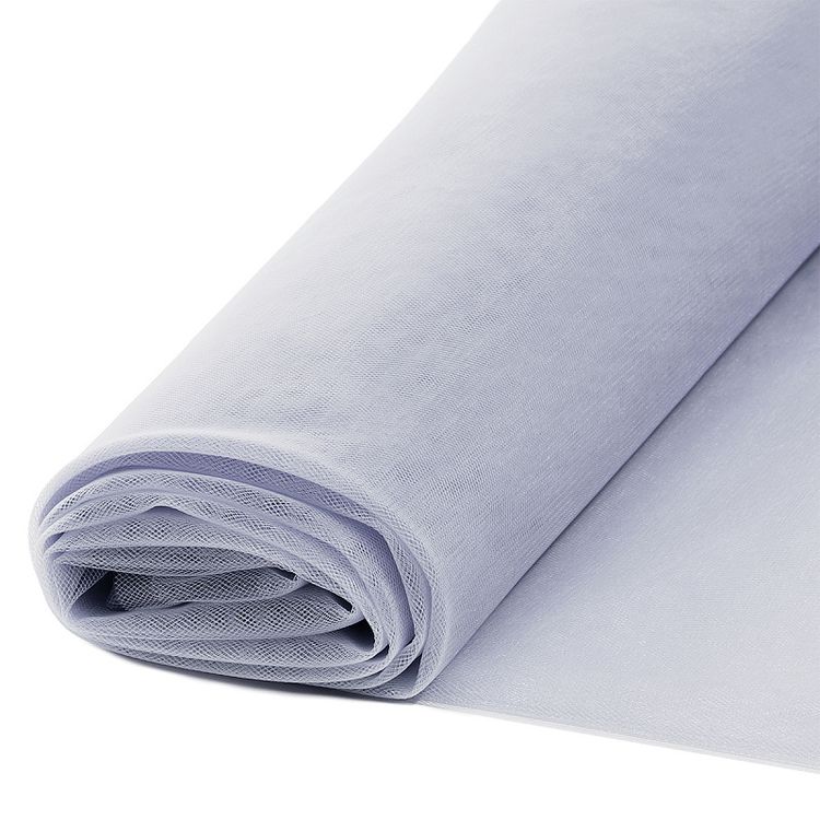 Еврофатин мягкий матовый Hayal Tulle, 5 м, ширина 300 см, 100% полиэстер цвет: серый, Hayal — картинка 3