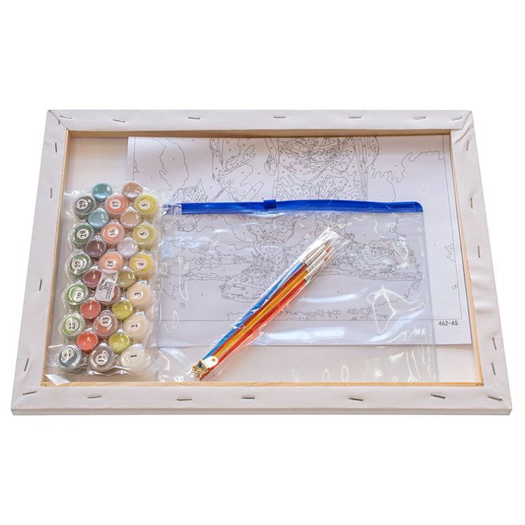 Картина по номерам «Гном» — картинка 3