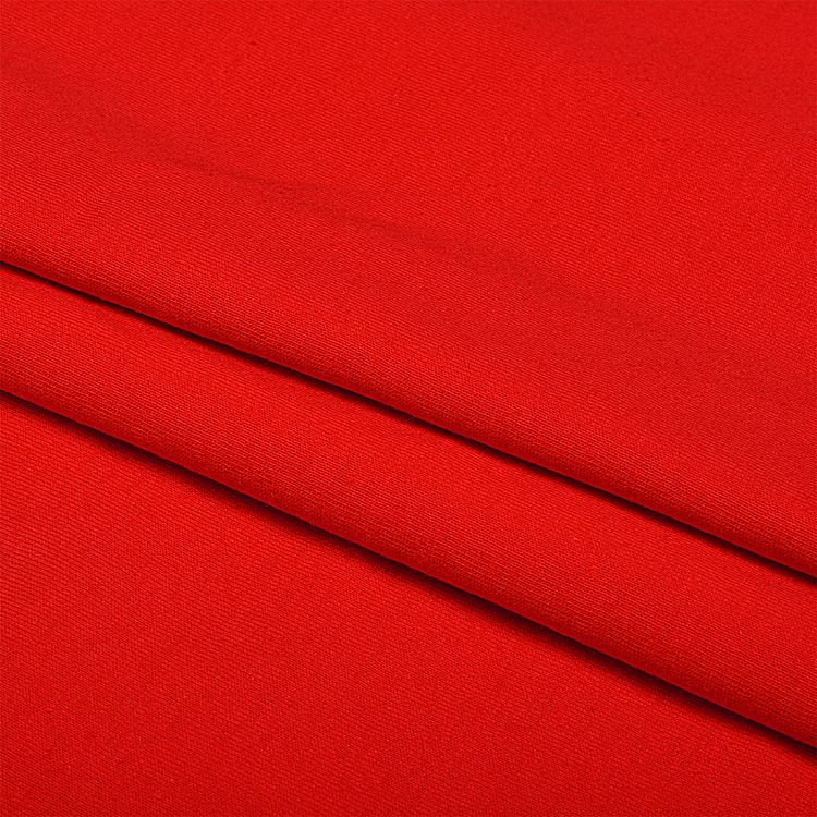 Ткань трикотаж Кулирка хлопок, 6 м, ширина 100+100 см, 145 г/м2, цвет: красный, TBY — картинка 2