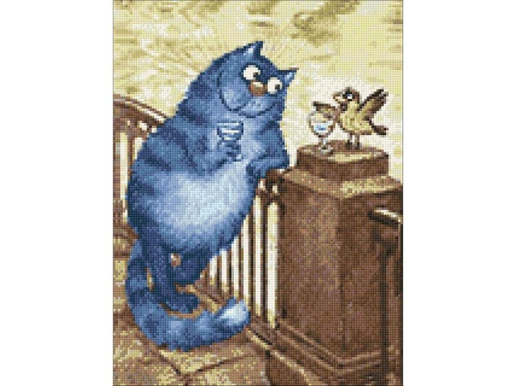 Алмазная вышивка «Фонтанка» — картинка 2