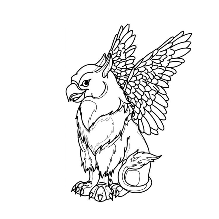 Магическая раскраска «Волшебные животные» — картинка 3