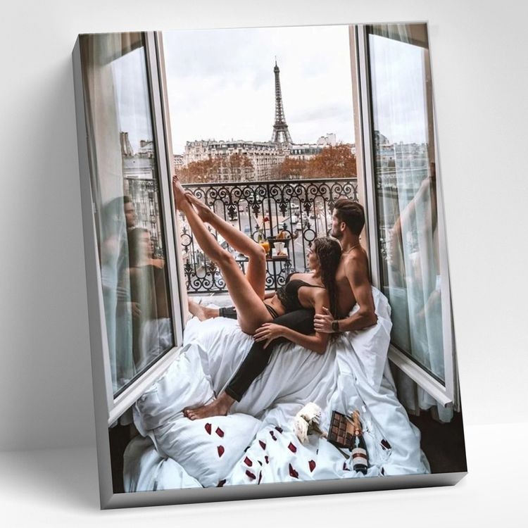 Картина по номерам «Утро в Париже»