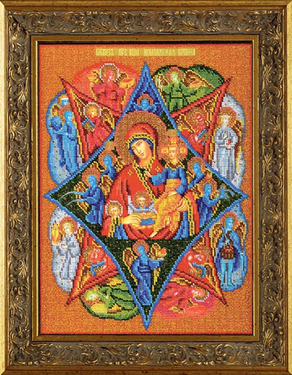 Набор вышивки бисером «Богородица Неопалимая Купина» — картинка 2