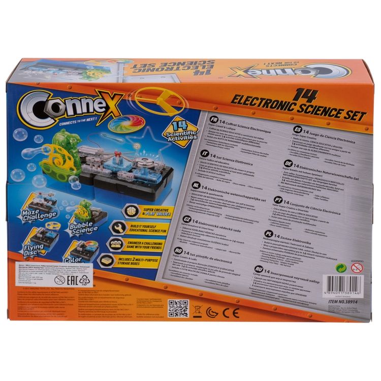 Набор научный Connex «14 научных экспериментов. Электронный конструктор» — картинка 3
