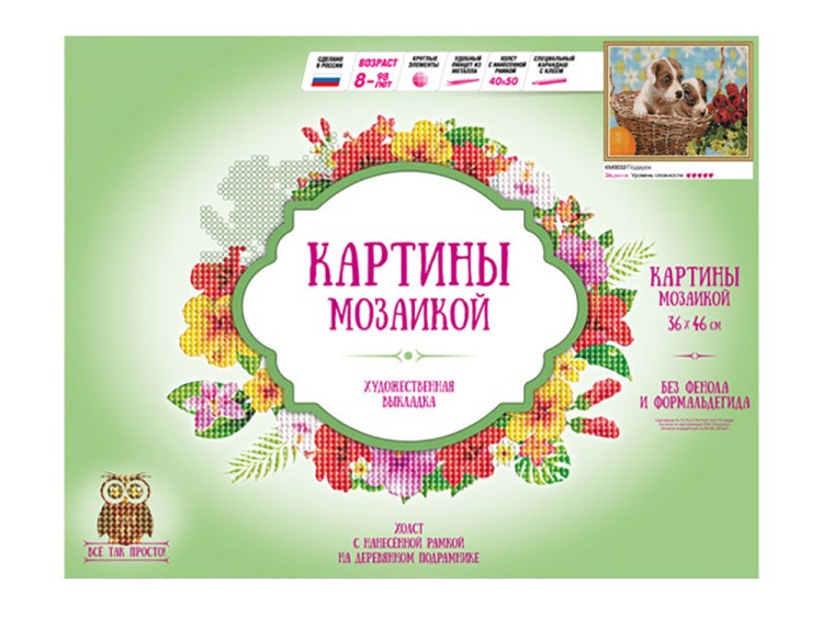 Алмазная вышивка «Подарок» — картинка 2