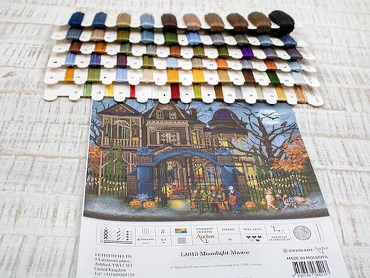 Набор для вышивания «Moonlight Manor» — картинка 5