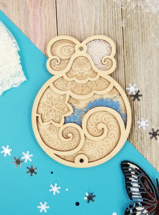 Органайзер для бисера с крышкой «Шарик» — картинка 3