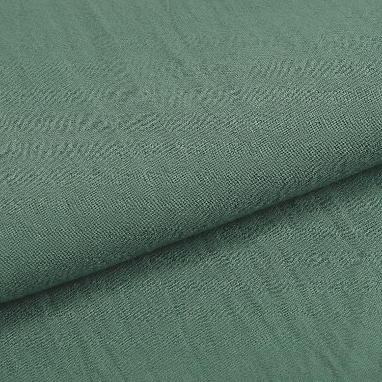 Ткань Хлопок крэш, 5 м х 150 см, 90 г/м², цвет: олива, TBY — картинка 3