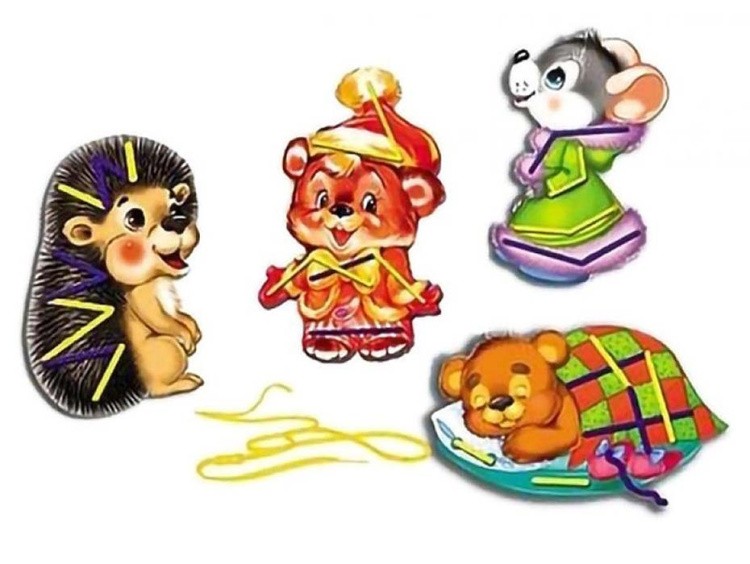 Шнуровка для малышей. Любимые животные — картинка 3