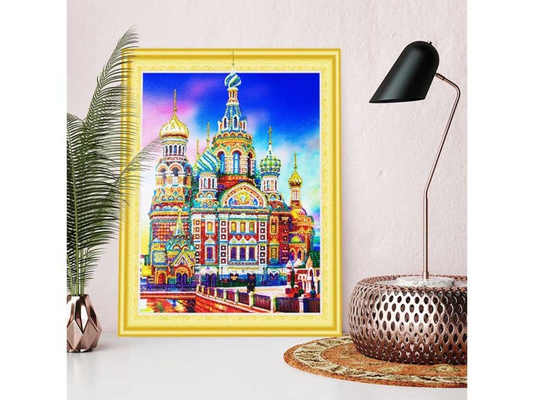 Алмазная вышивка 5D «Храм Спаса на Крови» — картинка 7
