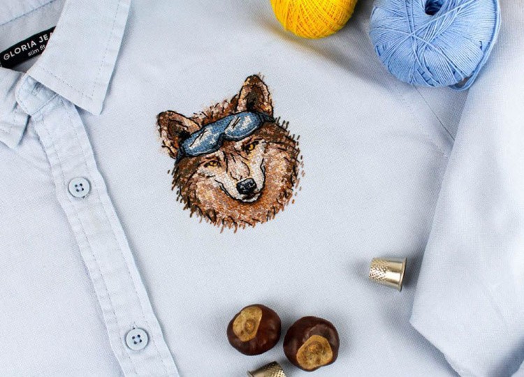 Набор для вышивания «Брутальный волк» — картинка 3