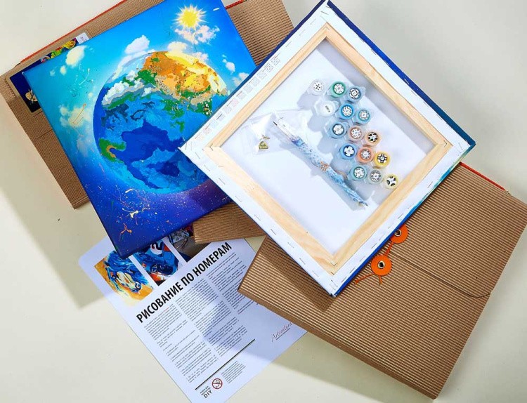 Картина по номерам «Прогулка у моря» — картинка 7