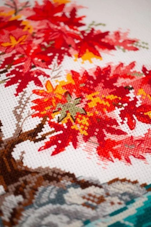 Набор для вышивания «Осенний бонсай» — картинка 4