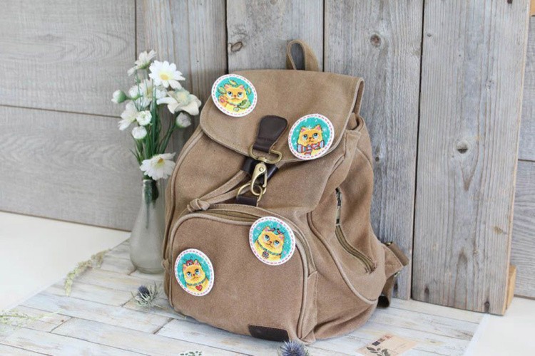 Набор для вышивания «Коты. Значки. Магниты» — картинка 5