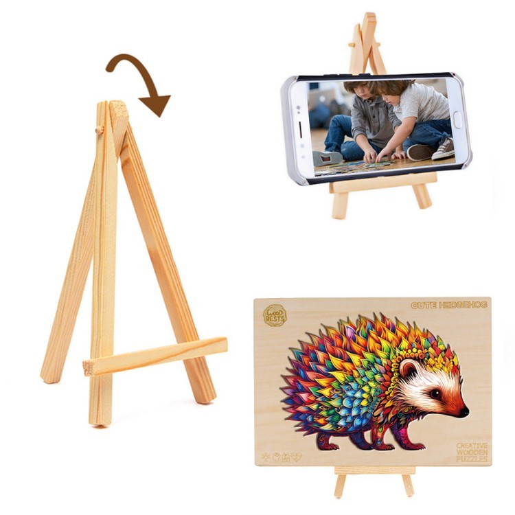 Деревянные пазлы «Колючий ежик M», Woodbests — картинка 6