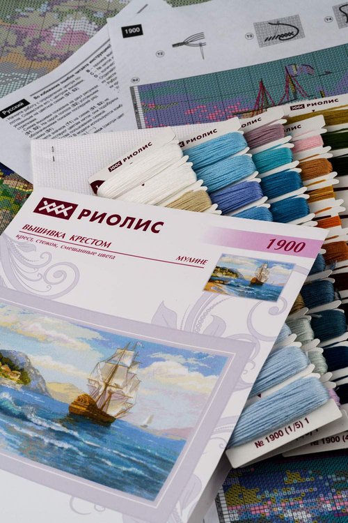 Набор для вышивания «К далеким берегам» — картинка 2