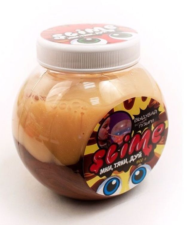 Лизун Slime «Mega Mix», мороженое шоколад — картинка 4