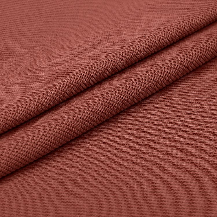 Ткань трикотаж Кашкорсе с лайкрой, 15 м, ширина 120 см, цвет: чайная роза, TBY — картинка 3