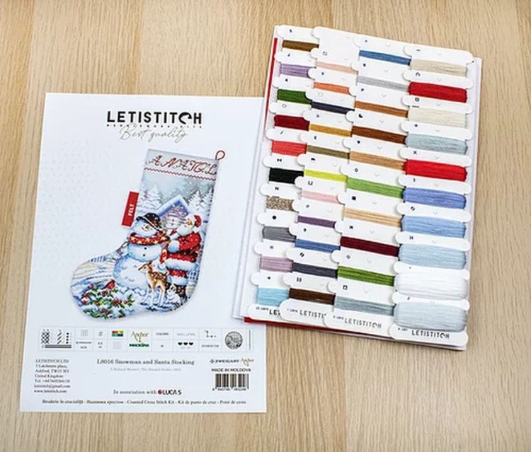 Набор для вышивания «Christmas Tigers Toys kit» — картинка 4