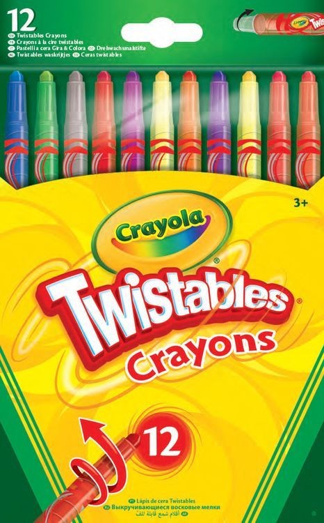 12 выкручивающихся восковых мелков, Crayola — картинка 3
