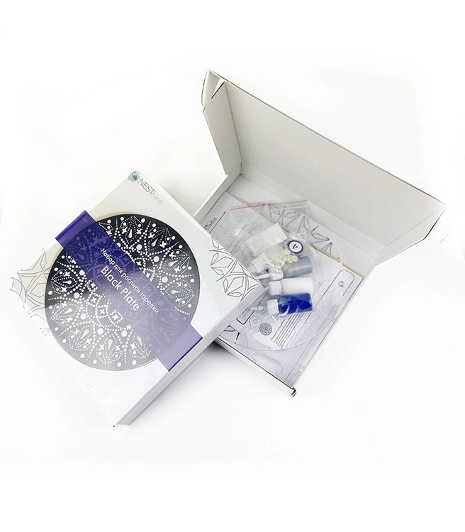 Набор для точечной росписи «Black Plate» — картинка 2