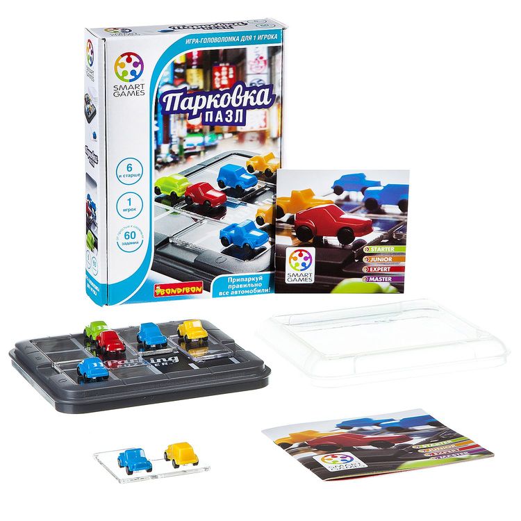 Логическая игра Bondibon SmartGames «Парковка» — картинка 2
