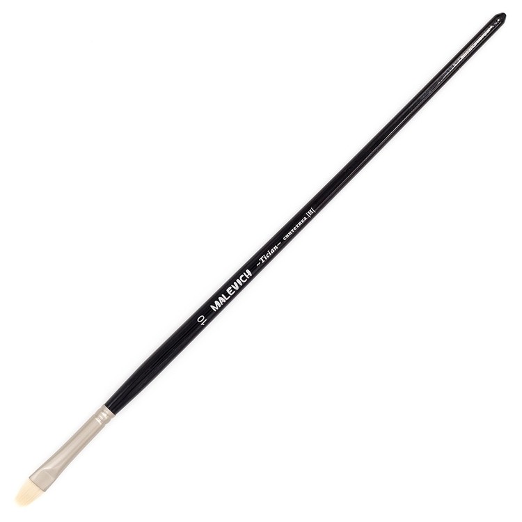 Кисть из синтетики Tician, плоскоовальная №10 — картинка 2