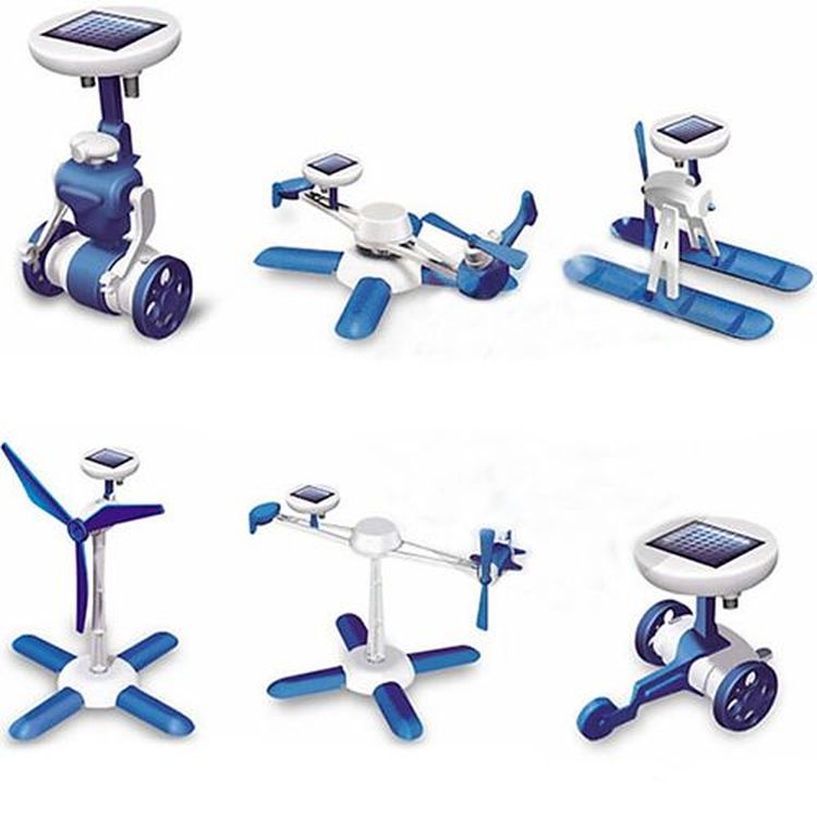 Игрушка-конструктор на солнечных батареях «Инопланетянин Трансформер» — картинка 2