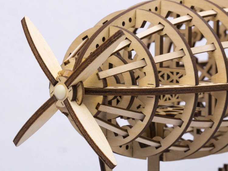 Деревянный конструктор Дирижабль — картинка 3