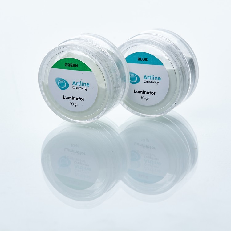 Порошковый люминофор фиолетовый 10 г, Artline Light Luminophore — картинка 2
