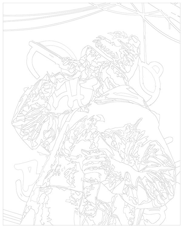 Картина по номерам «Рэпер Soda Luv Сода Лав 9» — картинка 3