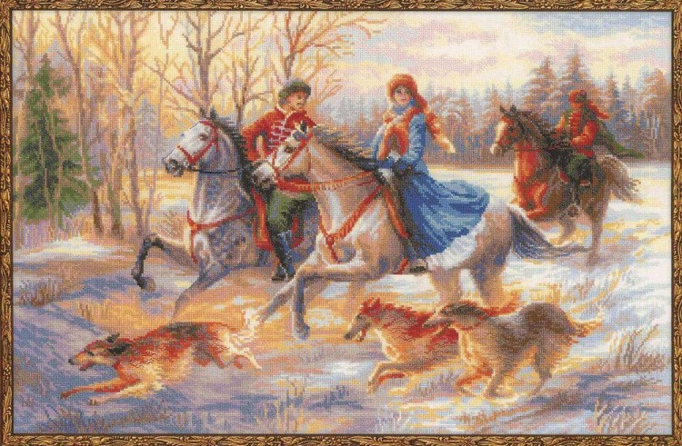 Набор для вышивания «Русская охота» — картинка 2