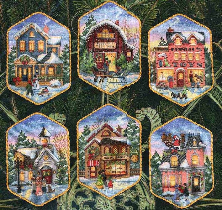 Набор для вышивания «Рождественские украшения» — картинка 2
